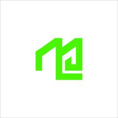 ME logo design vector sign