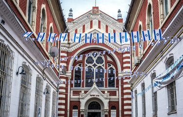 Fototapeta premium Synagogue in Brasov city in Transilvania region, Romania
