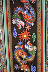 Korean temples and sculptures