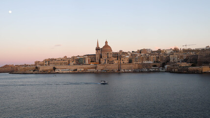 Fototapeta na wymiar Malta Manoel Island, Capital of Malta, Dome of Malta, Malta Dome, Island Dome, Sea View of Dome Malta
