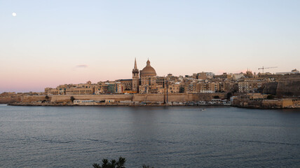 Fototapeta premium Malta Manoel Island, Capital of Malta, Dome of Malta, Malta Dome, Island Dome, Sea View of Dome Malta
