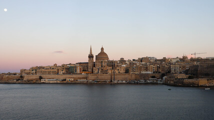 Fototapeta premium Malta Manoel Island, Capital of Malta, Dome of Malta, Malta Dome, Island Dome, Sea View of Dome Malta