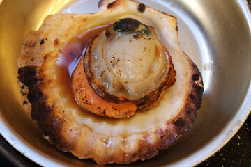 Grilled Big Scallop