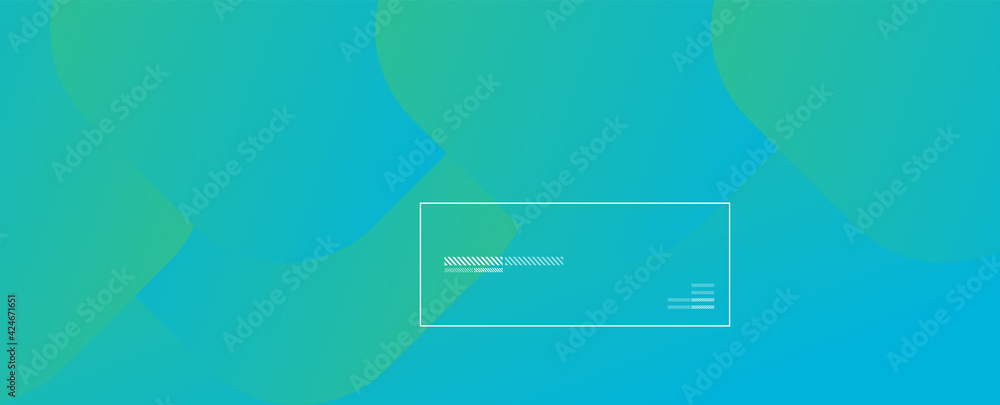 Aufkleber Square shapes composition geometric abstract background. 3D shadow effects and fluid gradients. Modern overlapping forms