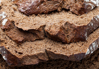 soft rye bread with a crisp crust