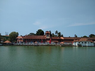 Naklejka premium Sree Padmanabha swamy temple pond, Thiruvananthapuram Kerala