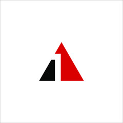 A1 logo design vector sign