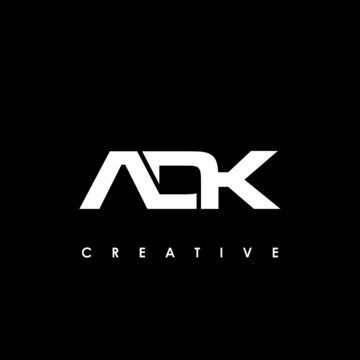 ADK Letter Initial Logo Design Template Vector Illustration