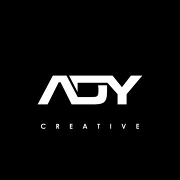 ADY Letter Initial Logo Design Template Vector Illustration