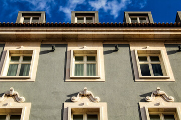 Fototapeta premium Colorful and majestic old houses in Lisbon