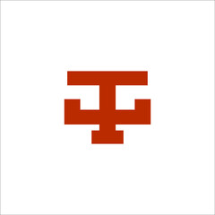 Fototapeta premium CT logo design 