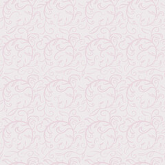 Seamless pattern with freehand ornament. Texture for wrapping paper, fabric, cards, wallpaper and packaging.