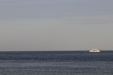 Obraz premium boat on the sea