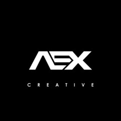 Obraz premium AEX Letter Initial Logo Design Template Vector Illustration