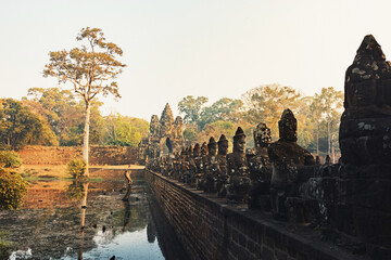 Fototapeta premium Bayon temple in siem reap