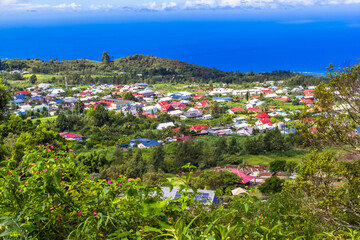 Village du Tévelave, île de la Réunion 
