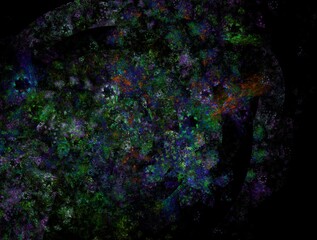 Imaginatory fractal background generated Image