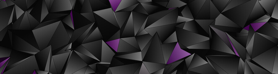 Obraz premium 3d Triangles, abstract background. Design wallpaper.