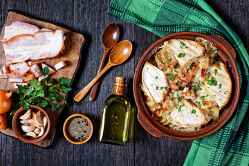 Tartiflette, Potato, Onion, Bacon Cheese Casserole