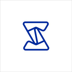 letter Z logo design vector