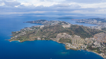 Naklejka premium A beautiful photo of Bodrum, Turkey
