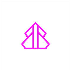 BB logo design vector