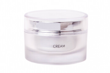 Face cream in a jar