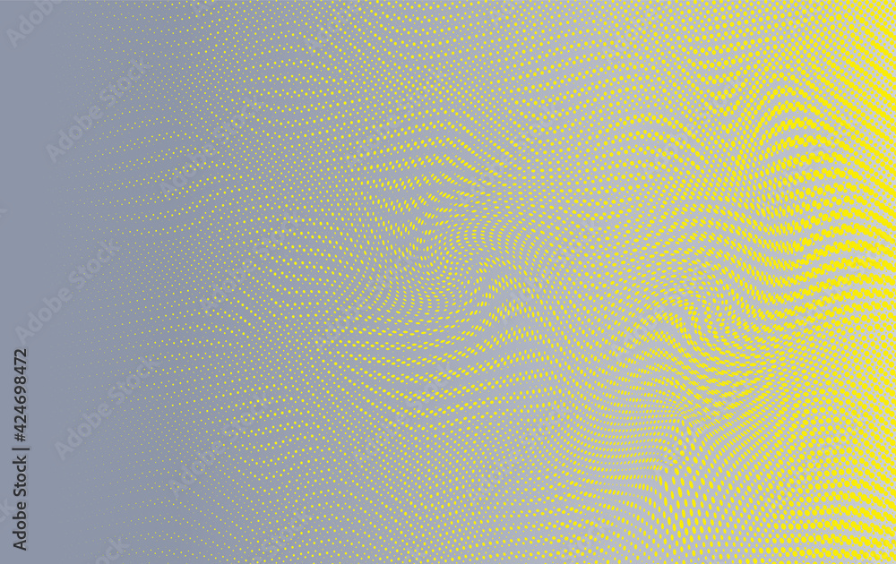 Poster abstract colorful halftone dots horizontal vector illustration.