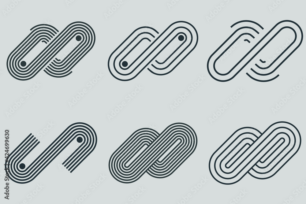 Poster abstract vector geometric element for your design.