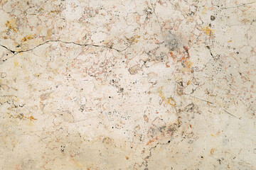Fragment of a marble floor near the Wailing wall in Jerusalem