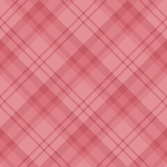 Seamless pattern in pink colors for plaid, fabric, textile, clothes, tablecloth and other things. Vector image. 2