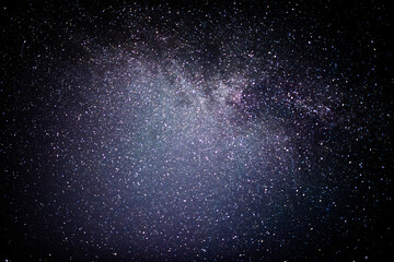 Universal milky way galaxy with stars
