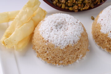 Wheat puttu _healthy kerala breakfast