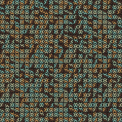 Abstract Geometric Pattern generative computational art illustration