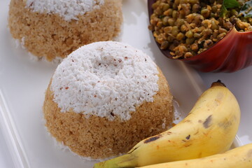 Wheat puttu _healthy kerala breakfast