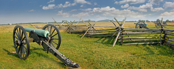 Gettysburg Battlefield  - obrazy, fototapety, plakaty