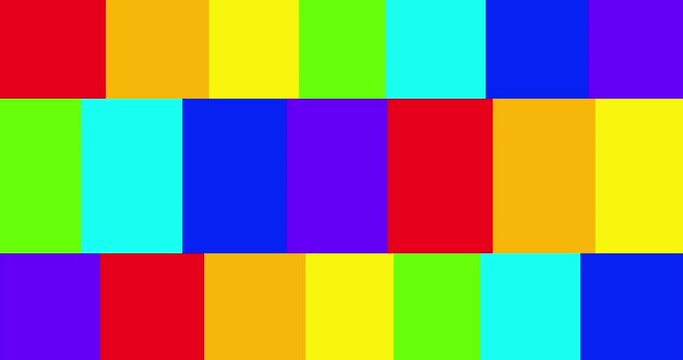 Rainbow Colorful 4k motion background