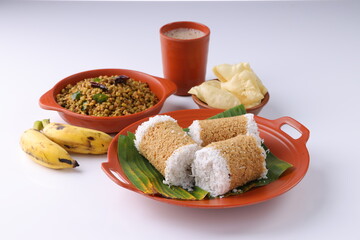 Wheat puttu _healthy kerala breakfast