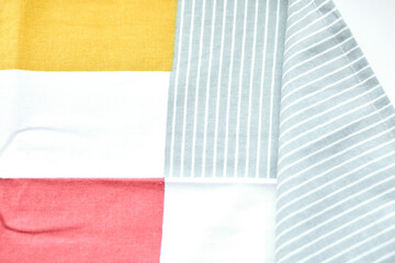 Multicolored textile background.
