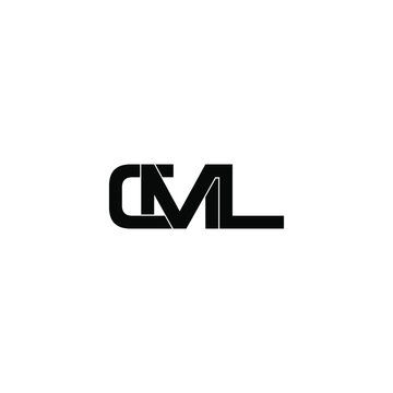 cml letter original monogram logo design