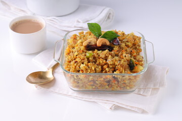 Aval upma or poha  upma