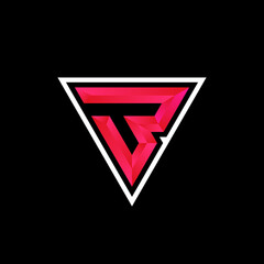 Logo Design initial Letter B for Gaming
