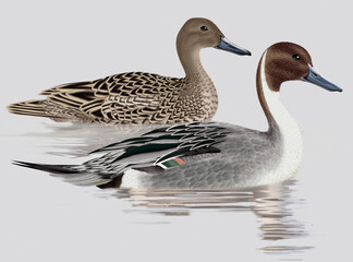 canard, pilet, anas aile, vol, mâle, migration,   , isolé, nature, voyage, bec, eau, sauvage, blanc, oiseau aquatique, faune, bec, , étang, nage, oiseau,  brun, nager, aquatique,  fleuve