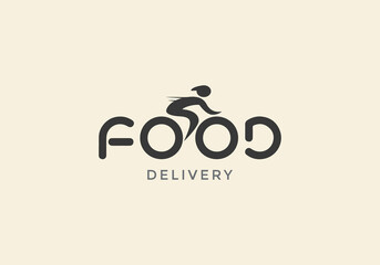 Food Delivery logo designs concept vector, Express Delivery logo template