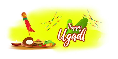 Vector illustration concept of Spring Hindu festival, Shree Ram Navami(Hindi text),written text means Shree Ram Navami, Lord Rama with bow and arrow greeting, poster, banner, flyer 