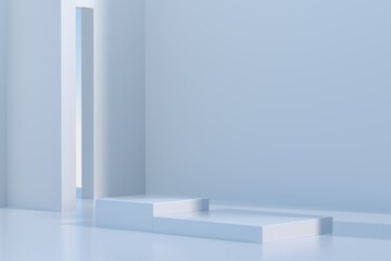 3D rendering simple look stand