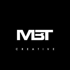 MBT Letter Initial Logo Design Template Vector Illustration