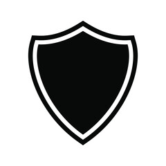 Shield Icon in trendy flat style isolated on grey background. Shield symbol for your web site design, logo,