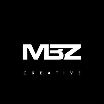 MBZ Letter Initial Logo Design Template Vector Illustration