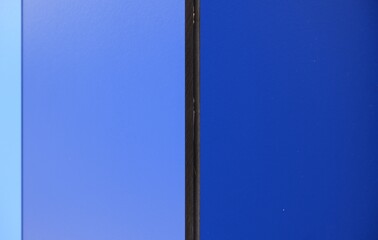 Blue texture on a modern panel